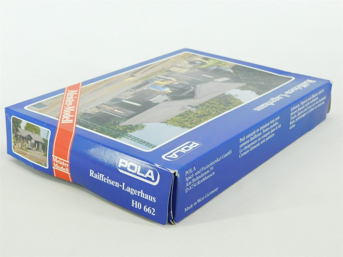 HO Scale POLA Meister Modell Kit 662 Raiffeisen Lagerhaus Storage Depot