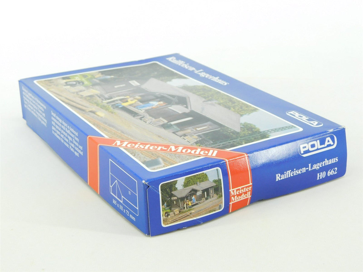 HO Scale POLA Meister Modell Kit 662 Raiffeisen Lagerhaus Storage Depot