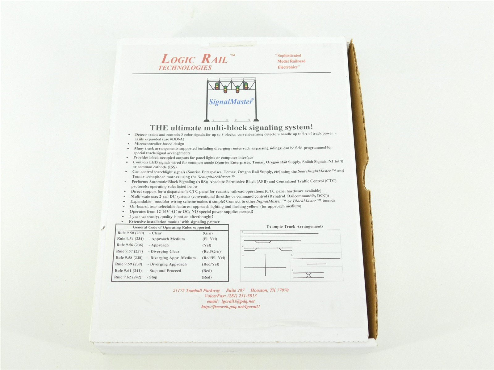 HO Logic Rail Tech Signal Master - The Ultimate Multi-Block Signaling System