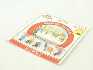 HO 1/87 Scale Model Power #5707 Station People - Set of 6 Figures