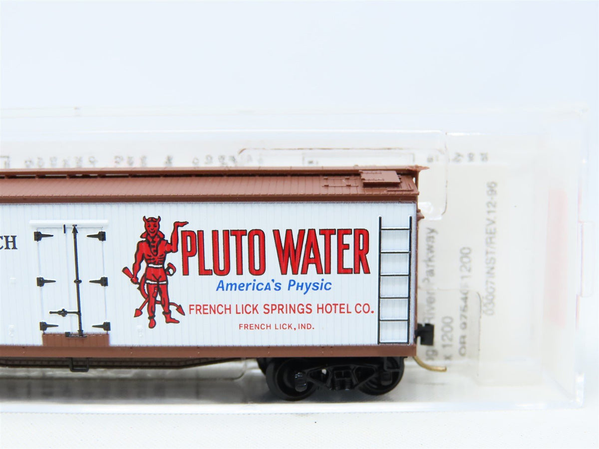 N Scale Micro-Trains MTL 49490 NADX &quot;Pluto Water&quot; 40&#39; Wood Reefer #2688