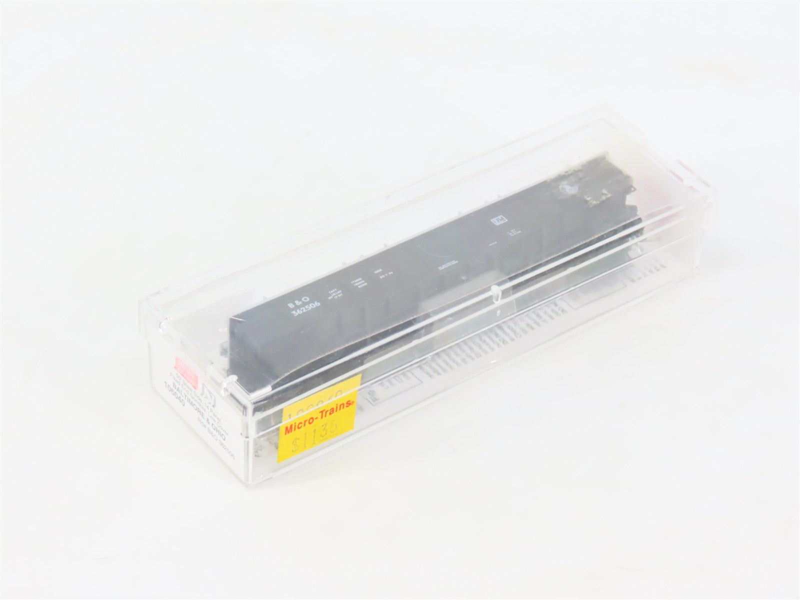 N Scale Micro-Trains MTL #106040 B&O Baltimore & Ohio 50' Gondola #362506