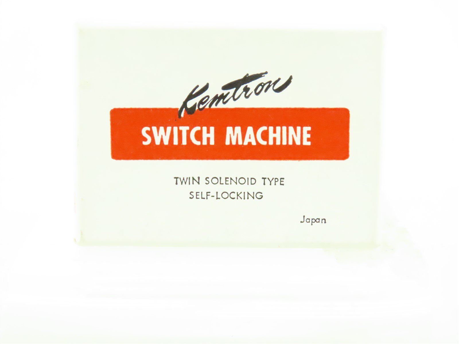 HO Kemtron X-250 Switch Machine, Twin Solenoid Type, Self-Locking, 6 Blades