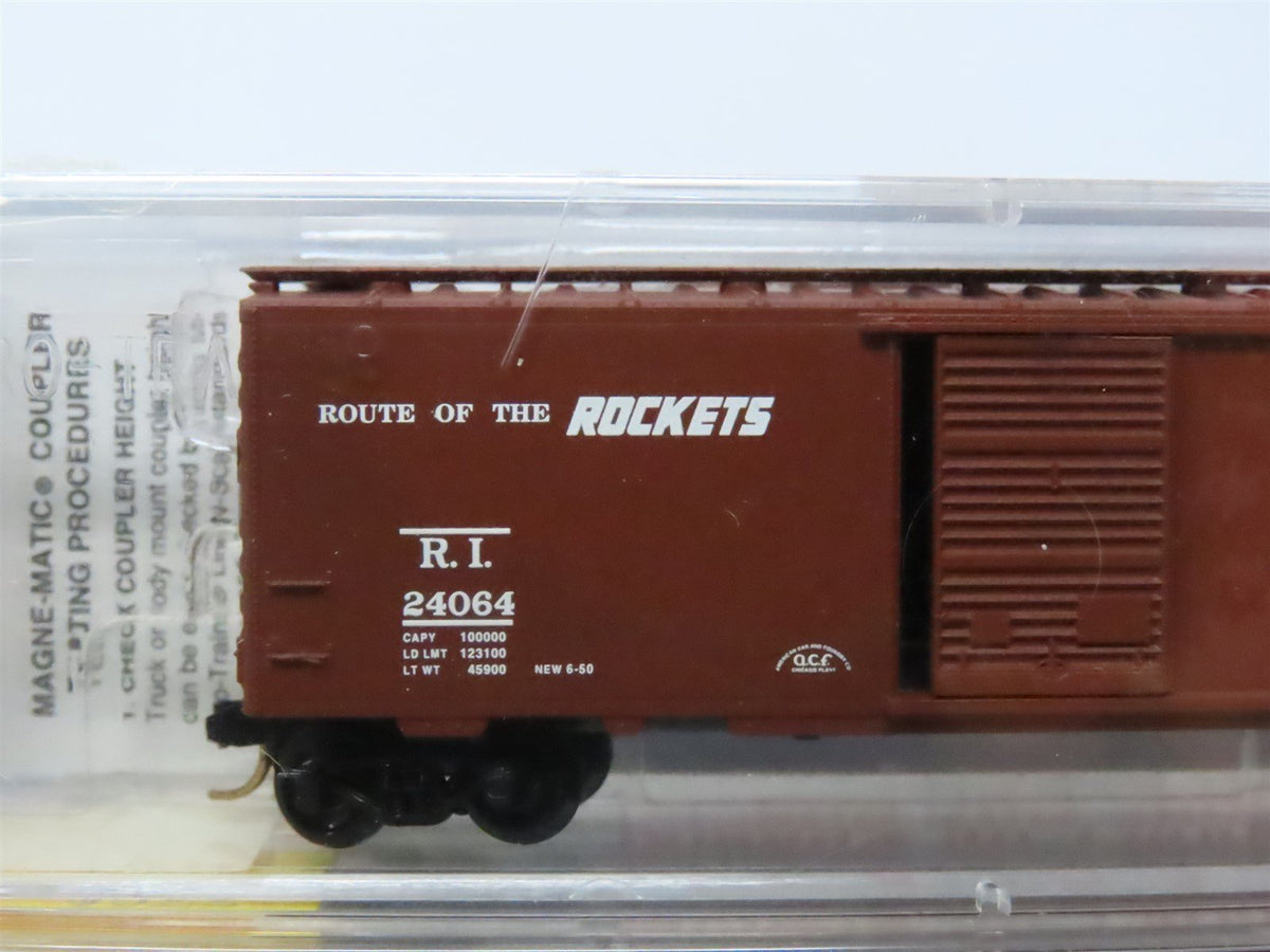 N Scale Micro-Trains MTL #20562 RI C&amp;EI CNW Windy City Special Box Car 3-Pack