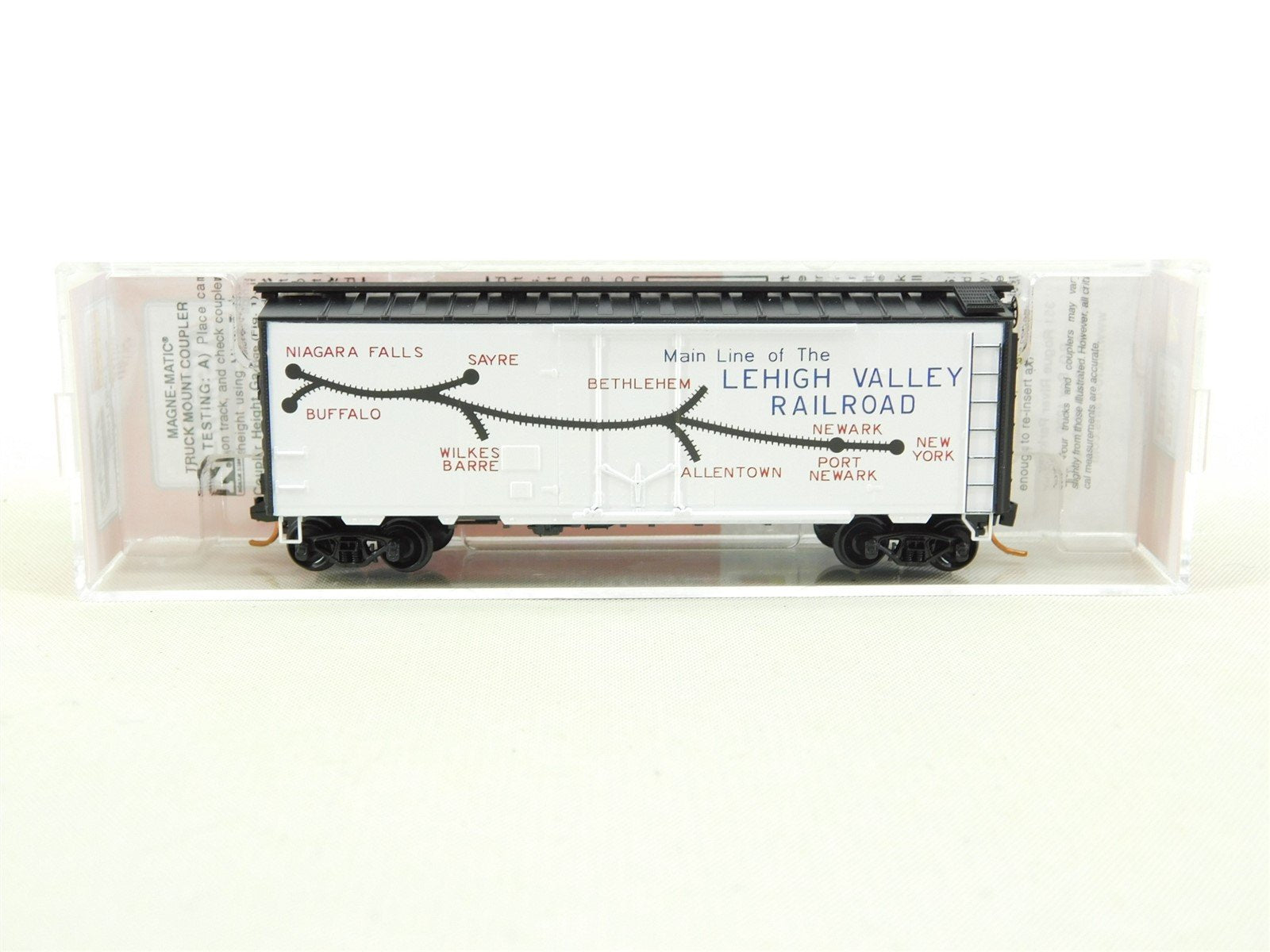 N Micro-Trains MTL NSE Special Run 11-01 Lehigh Valley Rolling Billboard Car