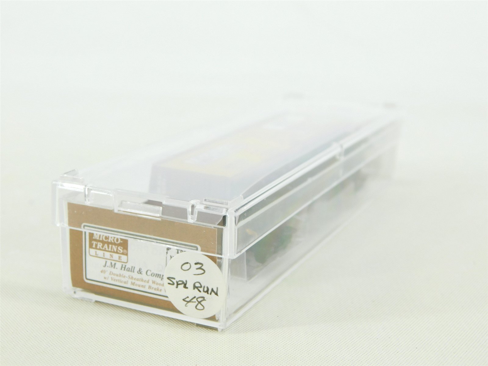 N Micro-Trains MTL NSC Special Run 03-48 JMHX JM Hall & Co Wood Reefer #8779