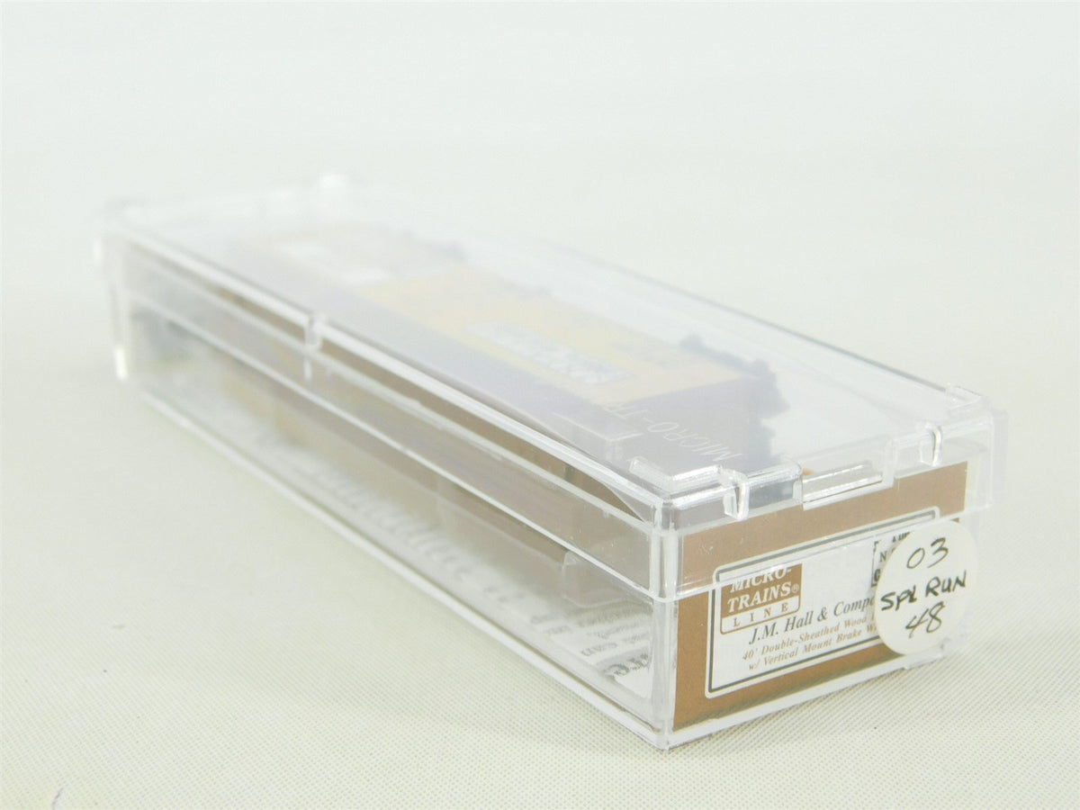 N Micro-Trains MTL NSC Special Run 03-48 JMHX JM Hall &amp; Co Wood Reefer #8779