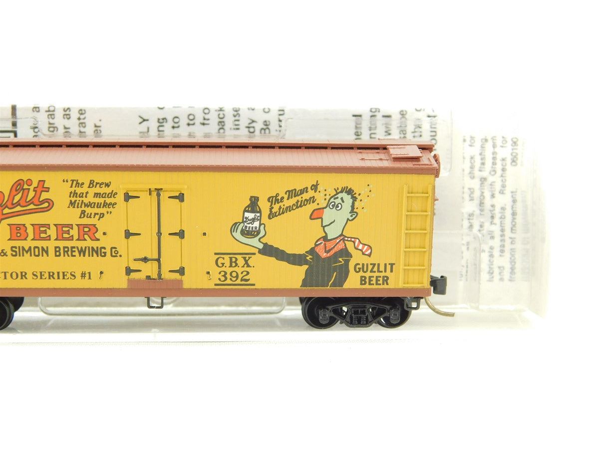 N Micro-Trains MTL NSC Special Run Collectors Series Guzlit Beer Reefer #392