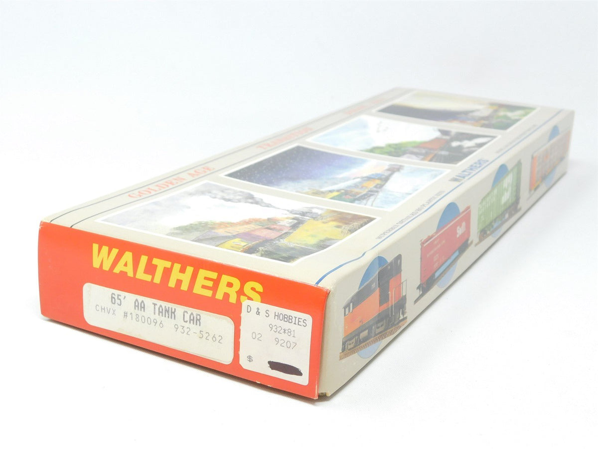 HO Scale Walthers Kit #932-5262 CHVX 65&#39; Anhydrous Ammonia Tank Car #180096