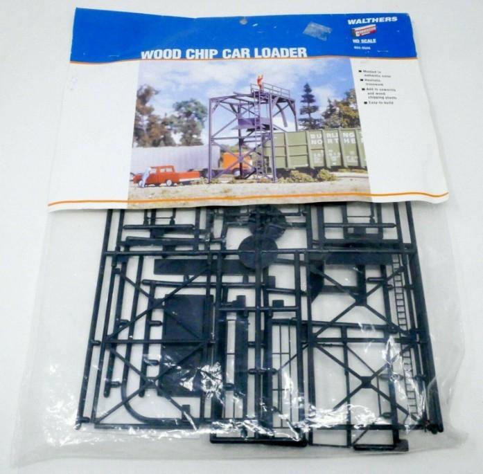 HO 1/87 Scale Walthers Cornerstone Kit #933-3526 Wood Chip Car Loader