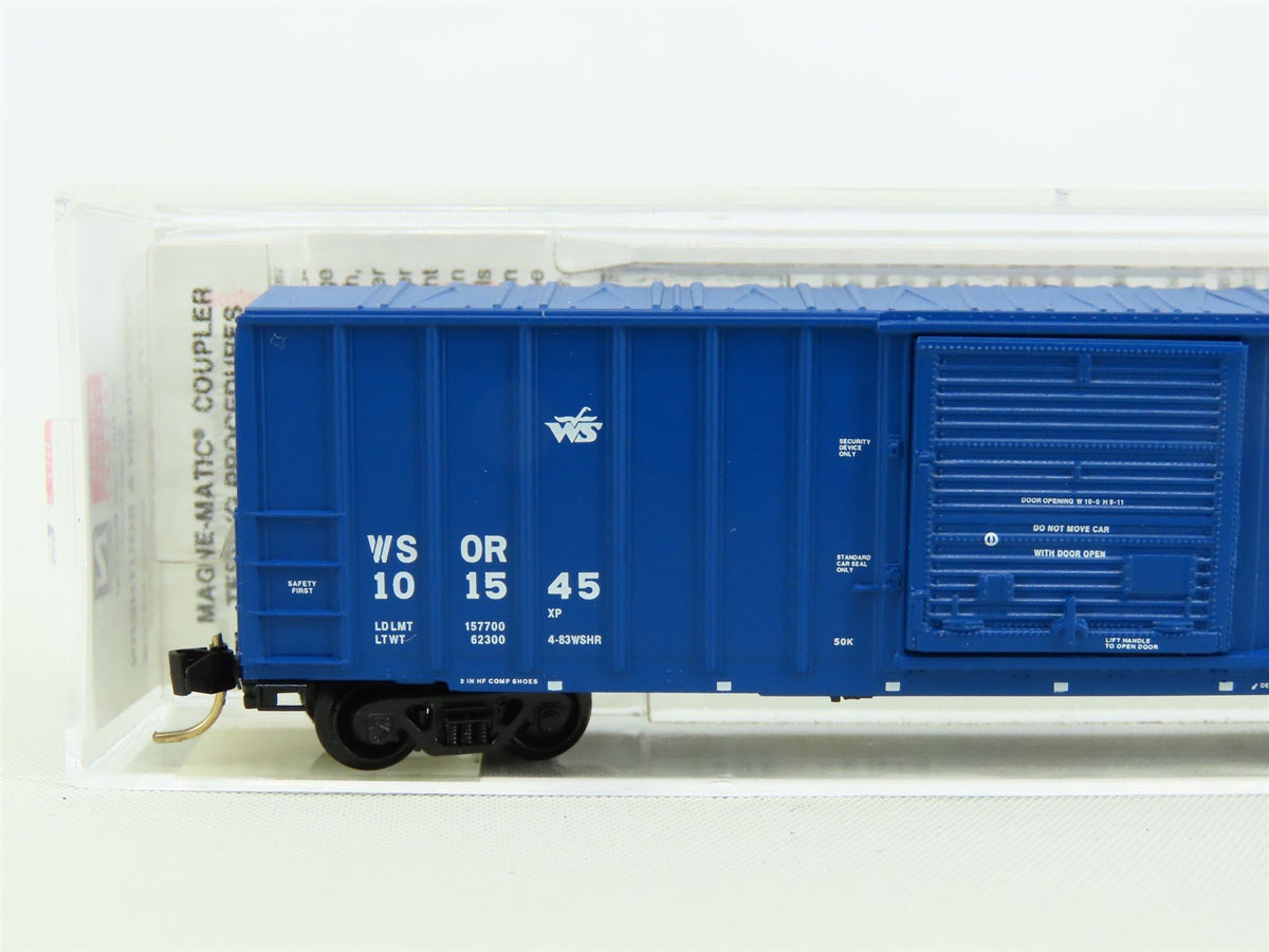 N Scale Micro-Trains MTL 25570 WSOR Wisconsin &amp; Southern 50&#39; Box Car #101545