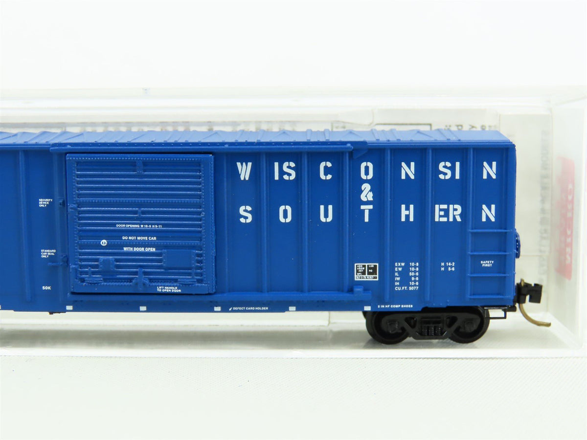 N Scale Micro-Trains MTL 25570 WSOR Wisconsin &amp; Southern 50&#39; Box Car #101545