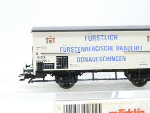 HO Scale Marklin 4892 G.Bad.St.E. Baden State Railway Beer Reefer #269P