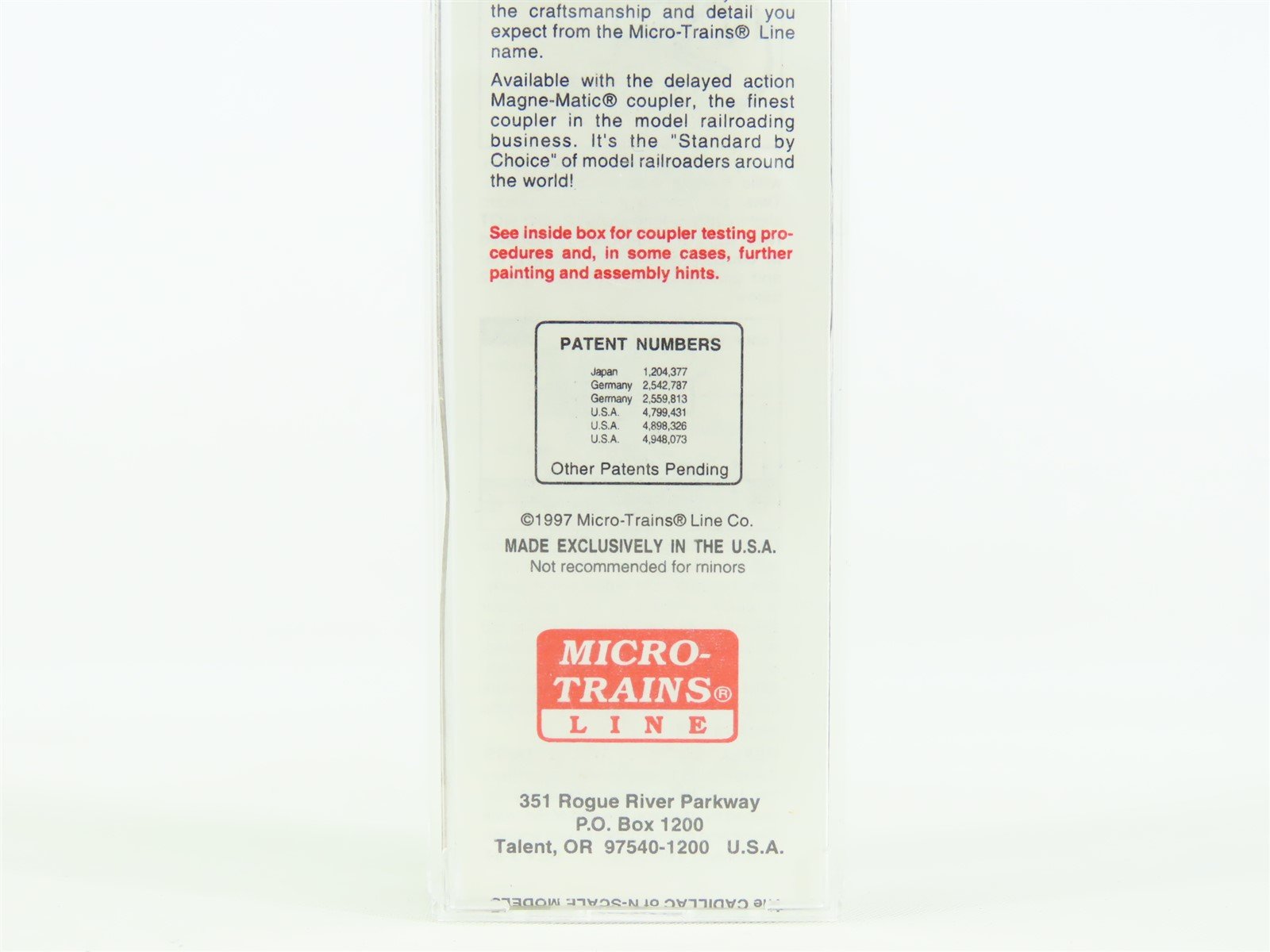 N Micro-Trains MTL 69010/1 WFEX GN Western Fruit Express 51' Mech Reefer #805