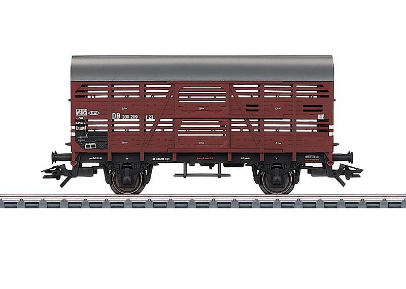 HO Scale Marklin 48881 DB German Federal Railway Type V23 Stock Car #209