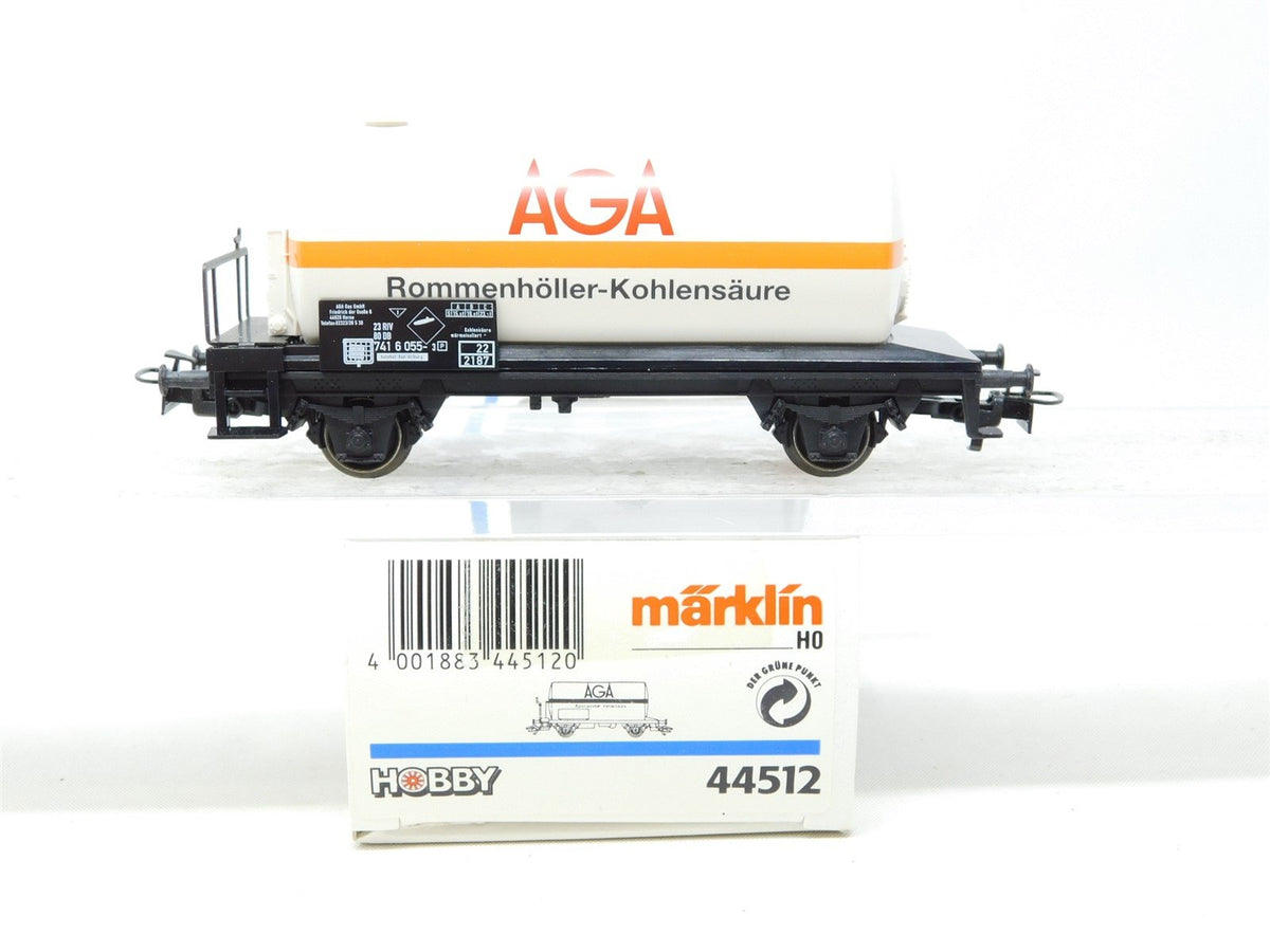 HO Scale Marklin 44512 DB German Federal AGA Chemical Tank Car #055-3P