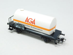 HO Scale Marklin 44512 DB German Federal AGA Chemical Tank Car #055-3P