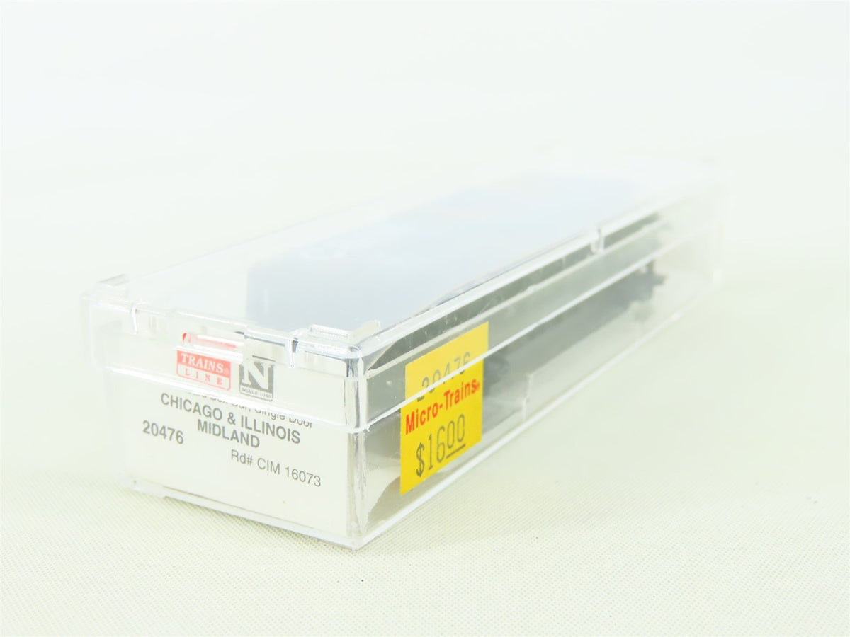 N Scale Micro-Trains MTL 20476 C&amp;IM 40&#39; Single Door Box Car #16073