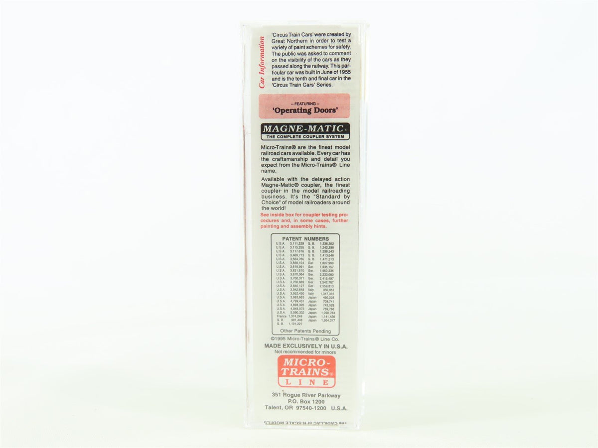 N Scale Micro-Trains MTL 23220 GN Great Northern &quot;Goat&quot; 40&#39; Box Car #3486