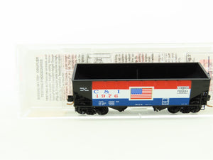 N Scale Micro-Trains MTL 55430 C&I Cambria & Indiana 2-Bay Hopper #1976