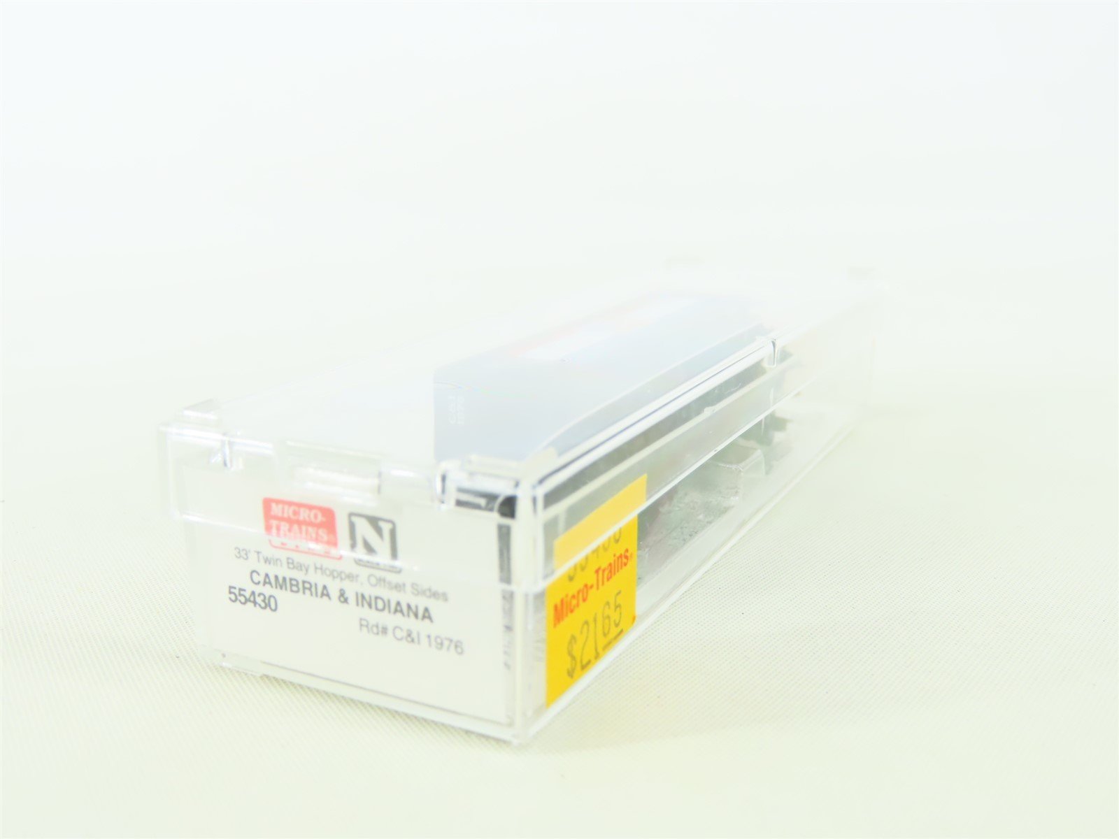 N Scale Micro-Trains MTL 55430 C&I Cambria & Indiana 2-Bay Hopper #1976