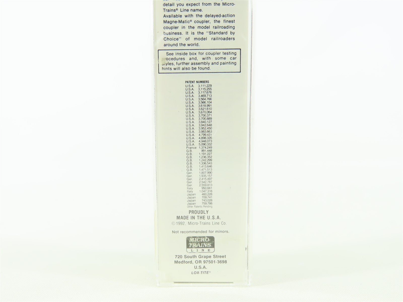 N Scale Micro-Trains MTL 49380 Wescott & Winks 40' Reefer #10700