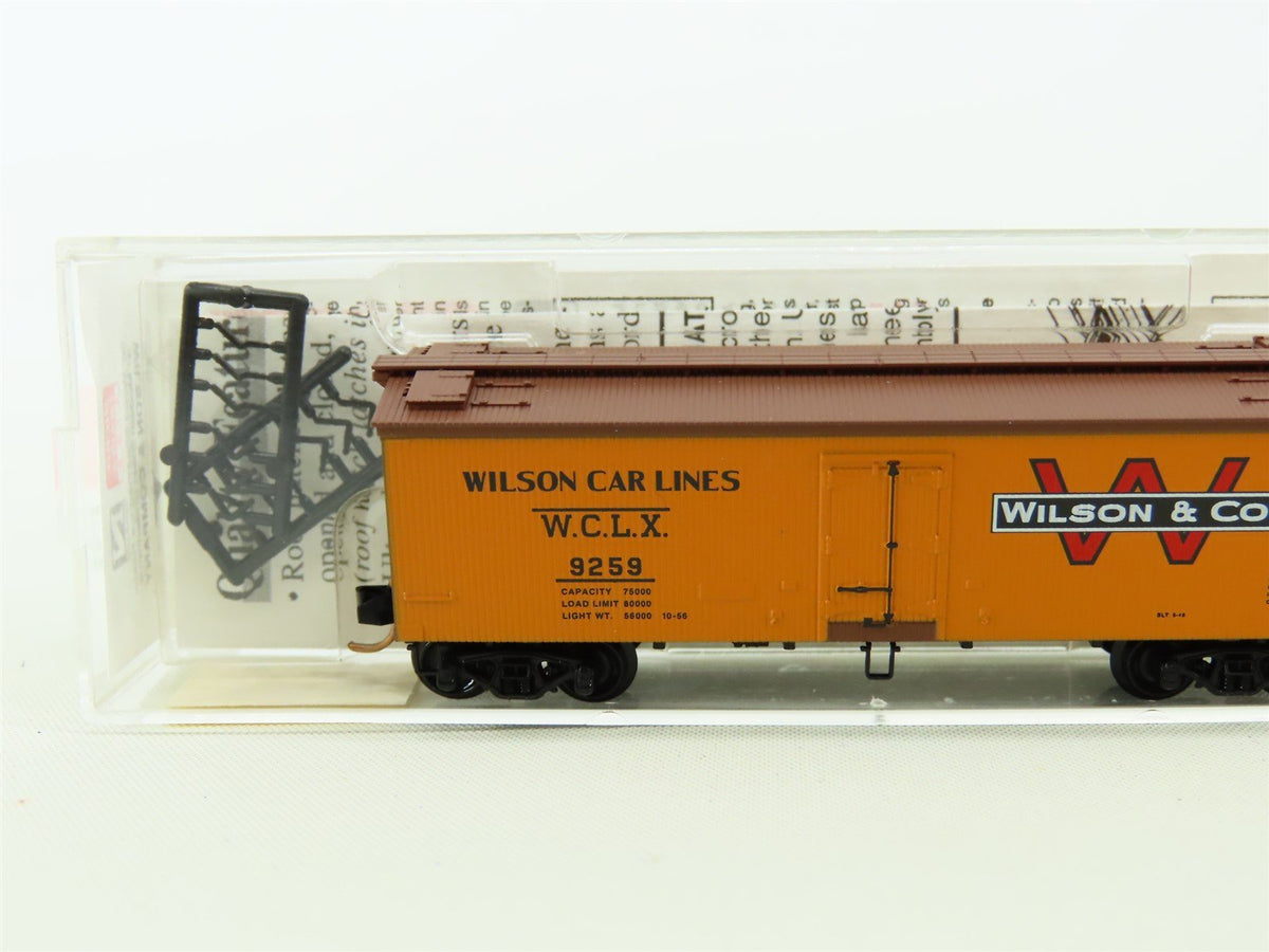 N Scale Micro-Trains MTL 58540 WCLX Wilson &amp; Company 40&#39; Reefer #9259