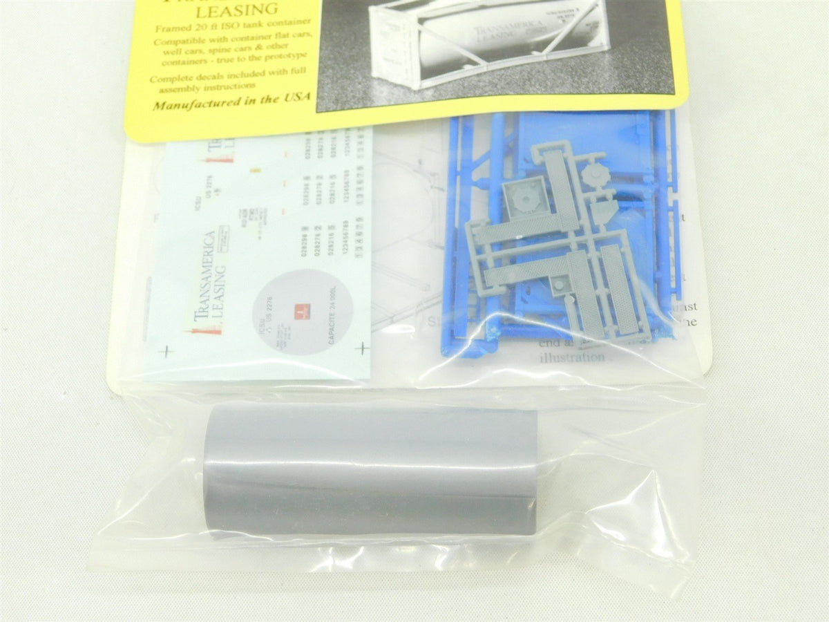 HO Scale American Limited Kit #7630 Transamerica Leasing ISO Tank Container