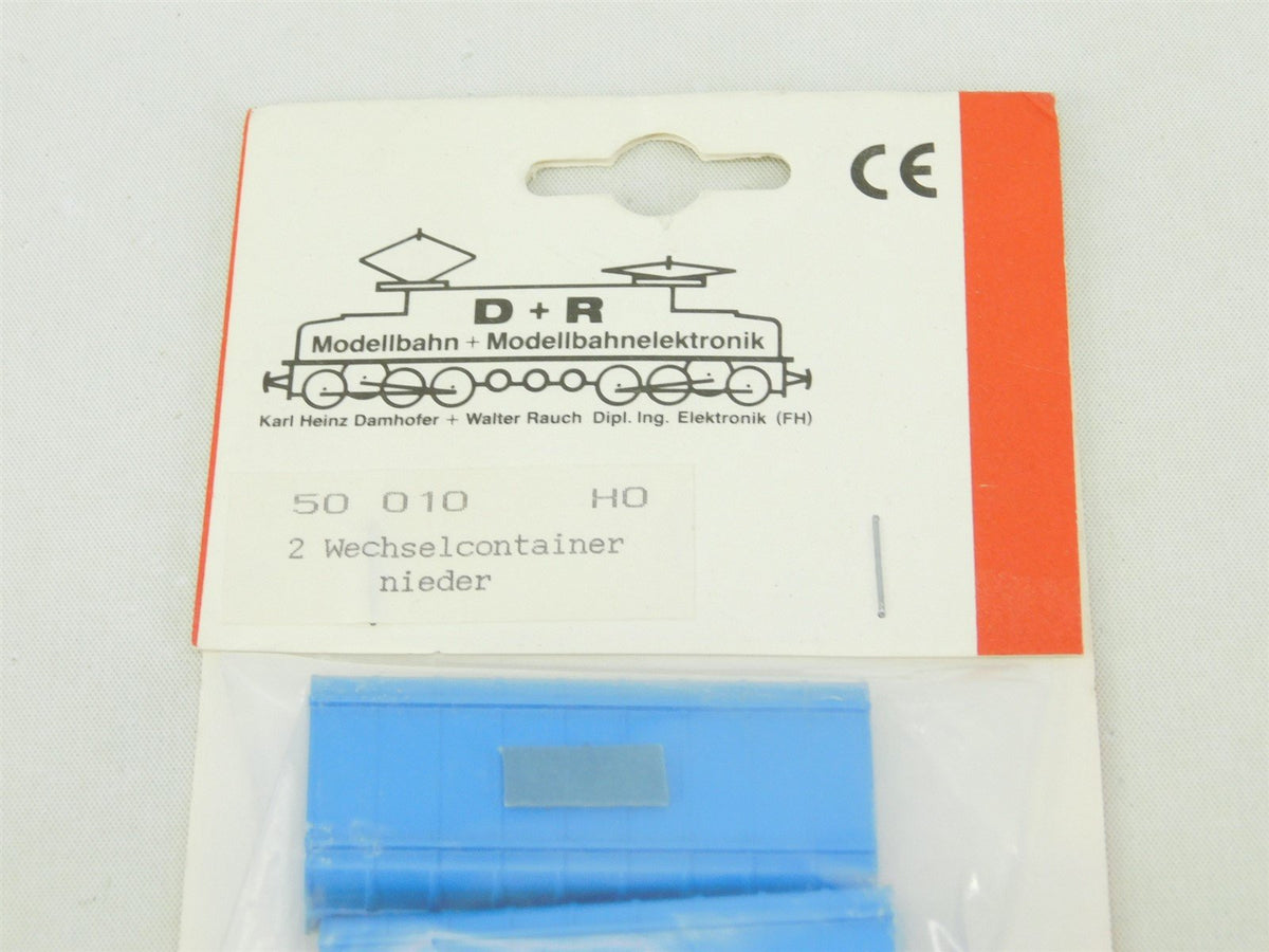 HO Scale D+R Modellbahn #50-010 Wechselcontainer nieder (2)