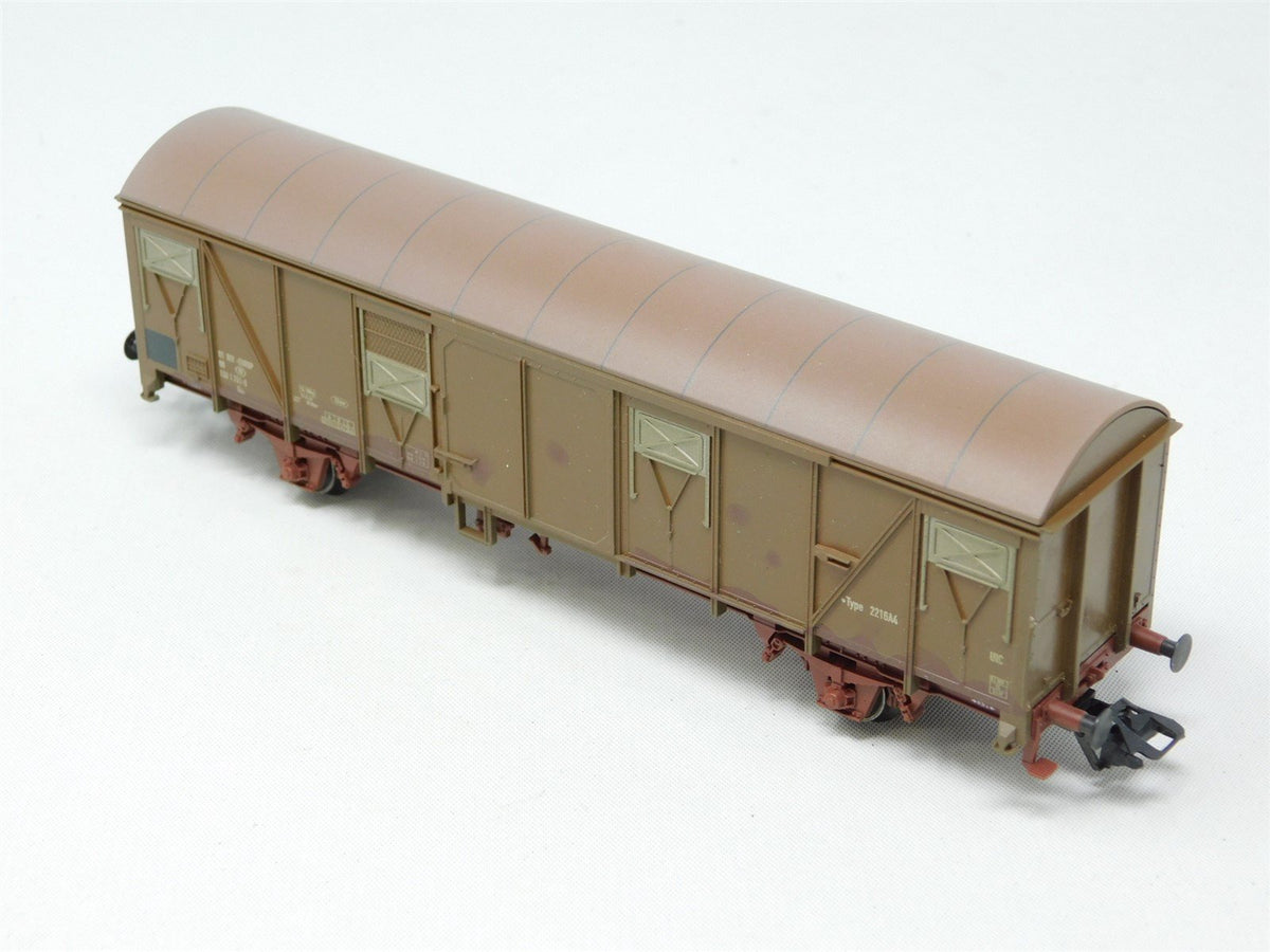 HO Scale Marklin 4731 SNCB Belgian National Box Car #791-0 - Weathered