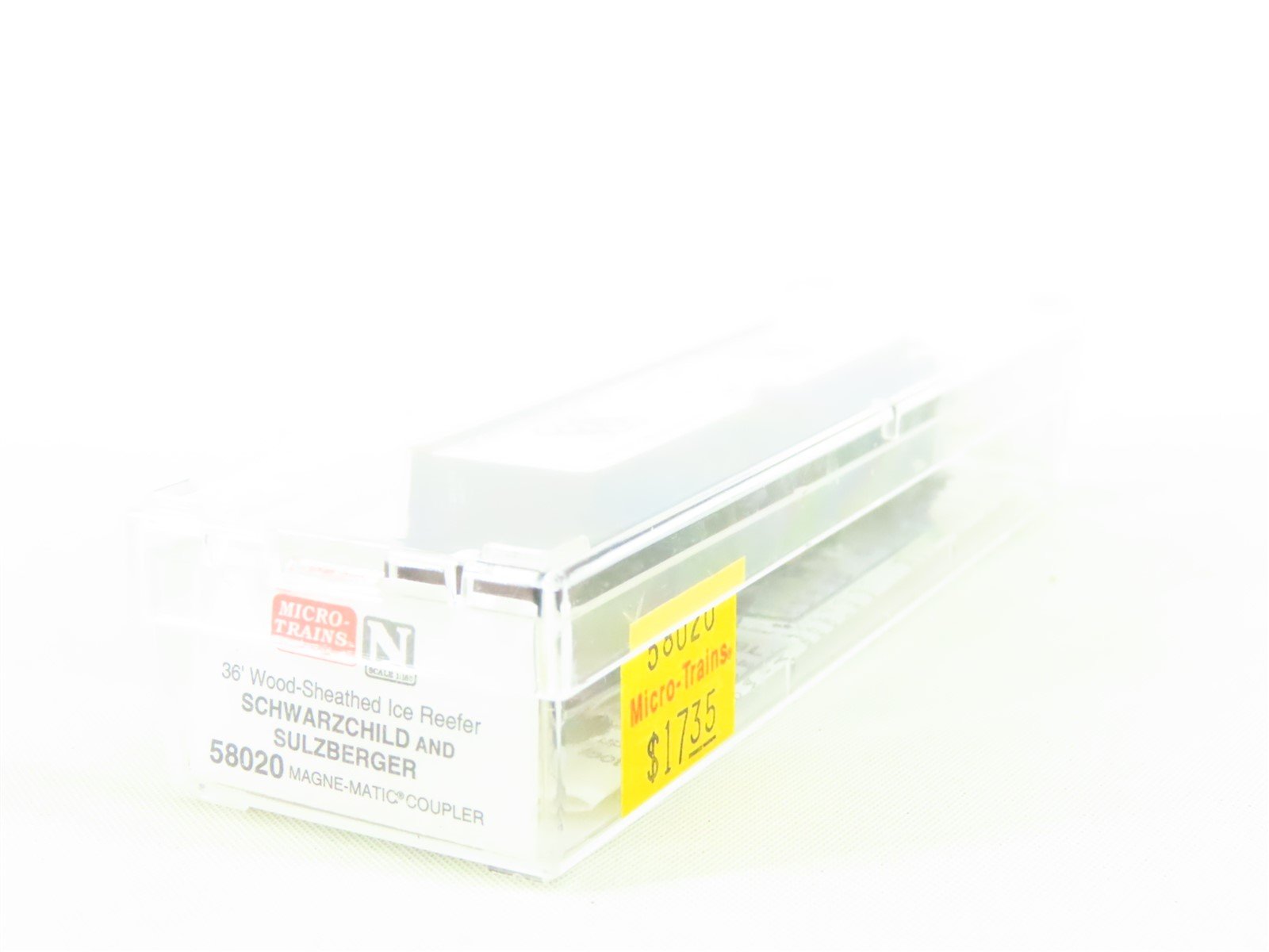 N Scale Micro-Trains MTL 58020 CBTCO Schwarzschild & Sulzberger Reefer #1675