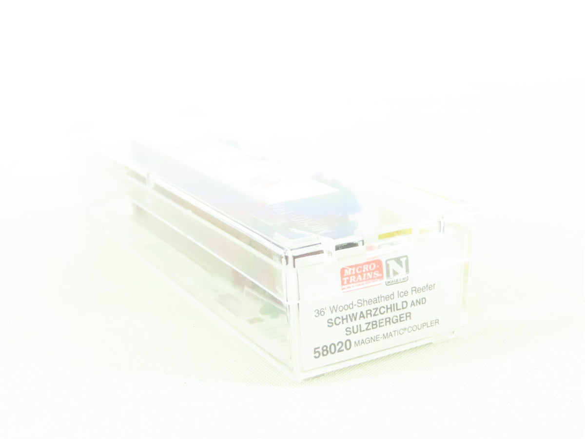 N Scale Micro-Trains MTL 58020 CBTCO Schwarzschild &amp; Sulzberger Reefer #1675