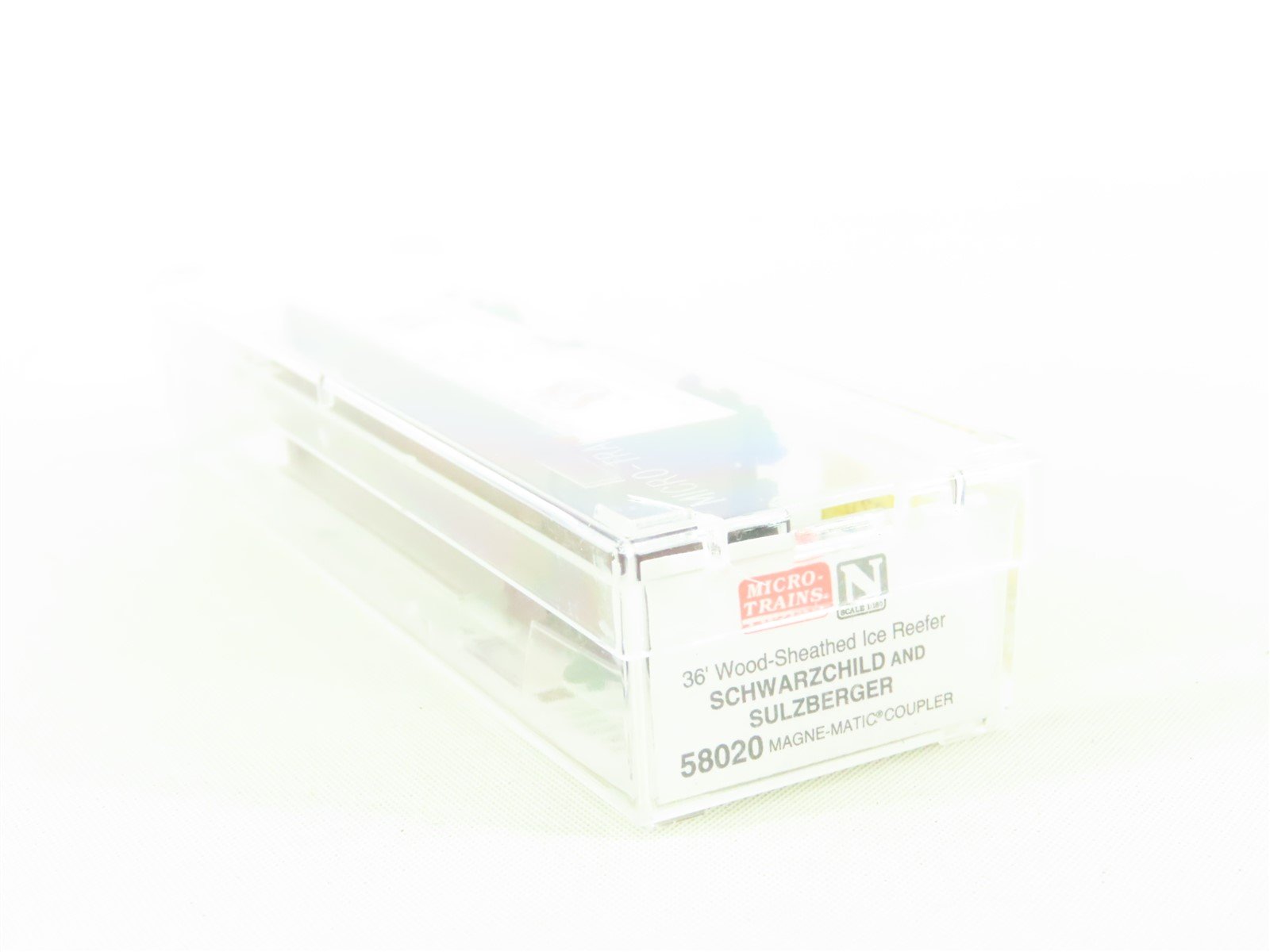N Scale Micro-Trains MTL 58020 CBTCO Schwarzschild & Sulzberger Reefer #1675