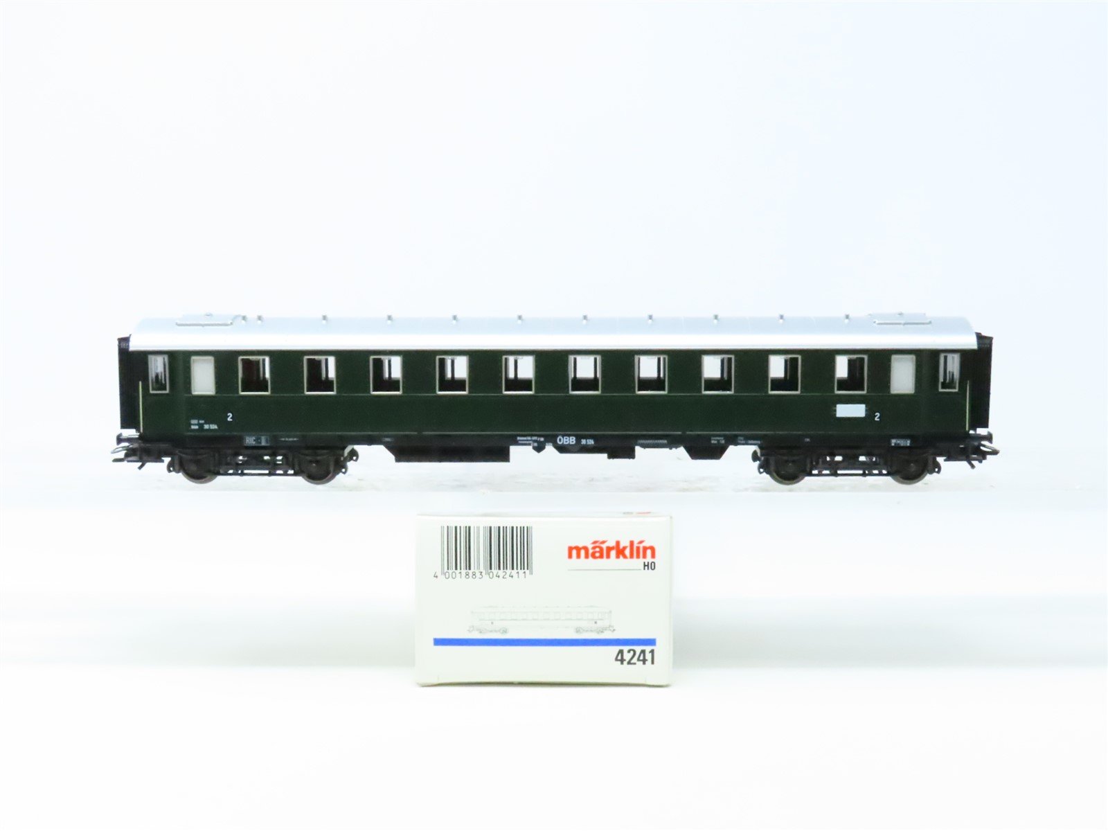 HO Scale Marklin #4241 OBB Austrian Railway 2nd Class Coach Passenger #30524