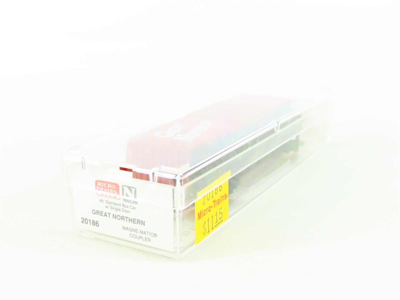 N Scale Micro-Trains MTL 20186 GN Great Northern 40' Single Door Box Car #19617