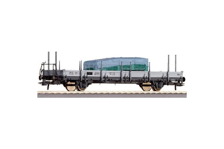 HO Scale Roco Professional 47791 SBB CFF Swiss Low-Side Flat Car w/Load #183