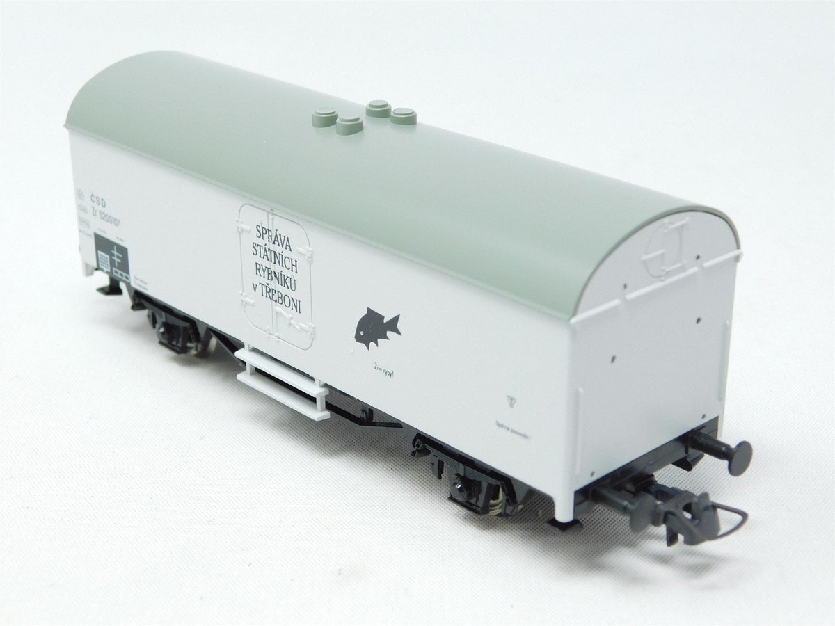 HO Scale Roco 56110 CSD Czechoslovak State Railways Seafood Reefer #010P