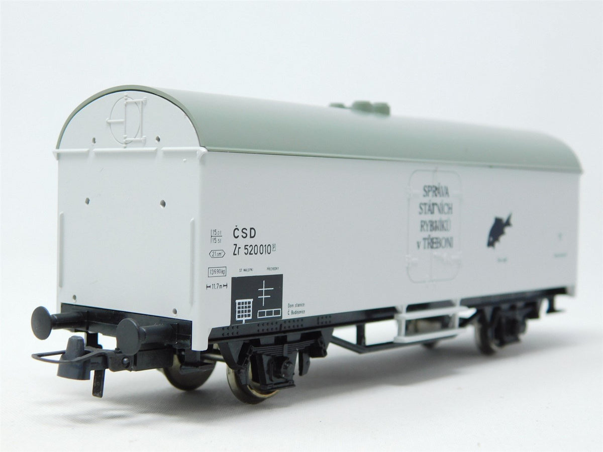 HO Scale Roco 56110 CSD Czechoslovak State Railways Seafood Reefer #010P