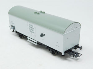 HO Scale Roco 56110 CSD Czechoslovak State Railways Seafood Reefer #010P