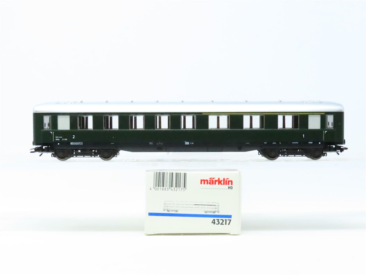 HO Scale Marklin #43217 OBB Austrian Federal 1st &amp; 2nd Class Coach Passenger