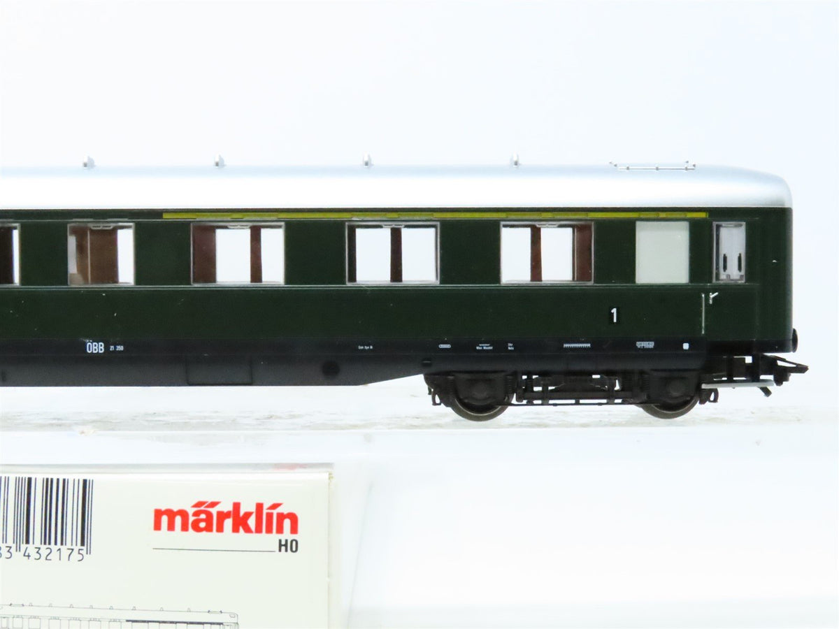 HO Scale Marklin #43217 OBB Austrian Federal 1st &amp; 2nd Class Coach Passenger