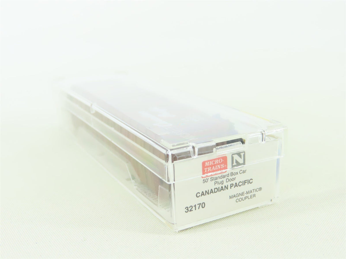 N Scale Micro-Trains MTL 32170 CP Canadian Pacific 50&#39; Steel Box Car #80275