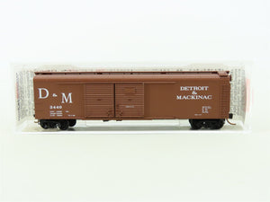 N Scale Micro-Trains MTL 79030 D&M Detroit & Mackinac 50' Steel Box Car #3440