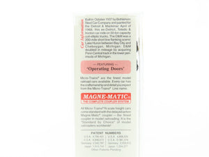 N Scale Micro-Trains MTL 79030 D&M Detroit & Mackinac 50' Steel Box Car #3440