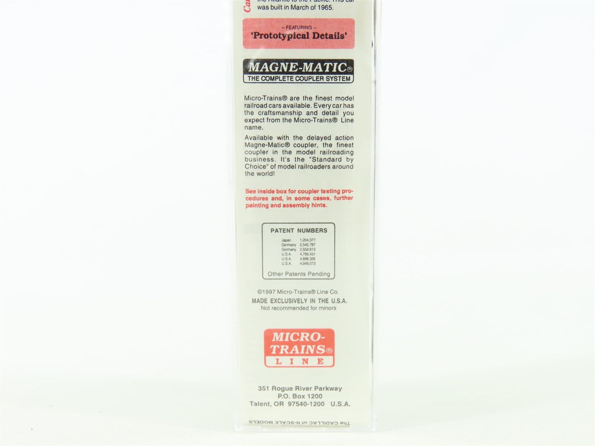 N Scale Micro-Trains MTL 32170 CP Canadian Pacific 50&#39; Plug Door Box Car #80275
