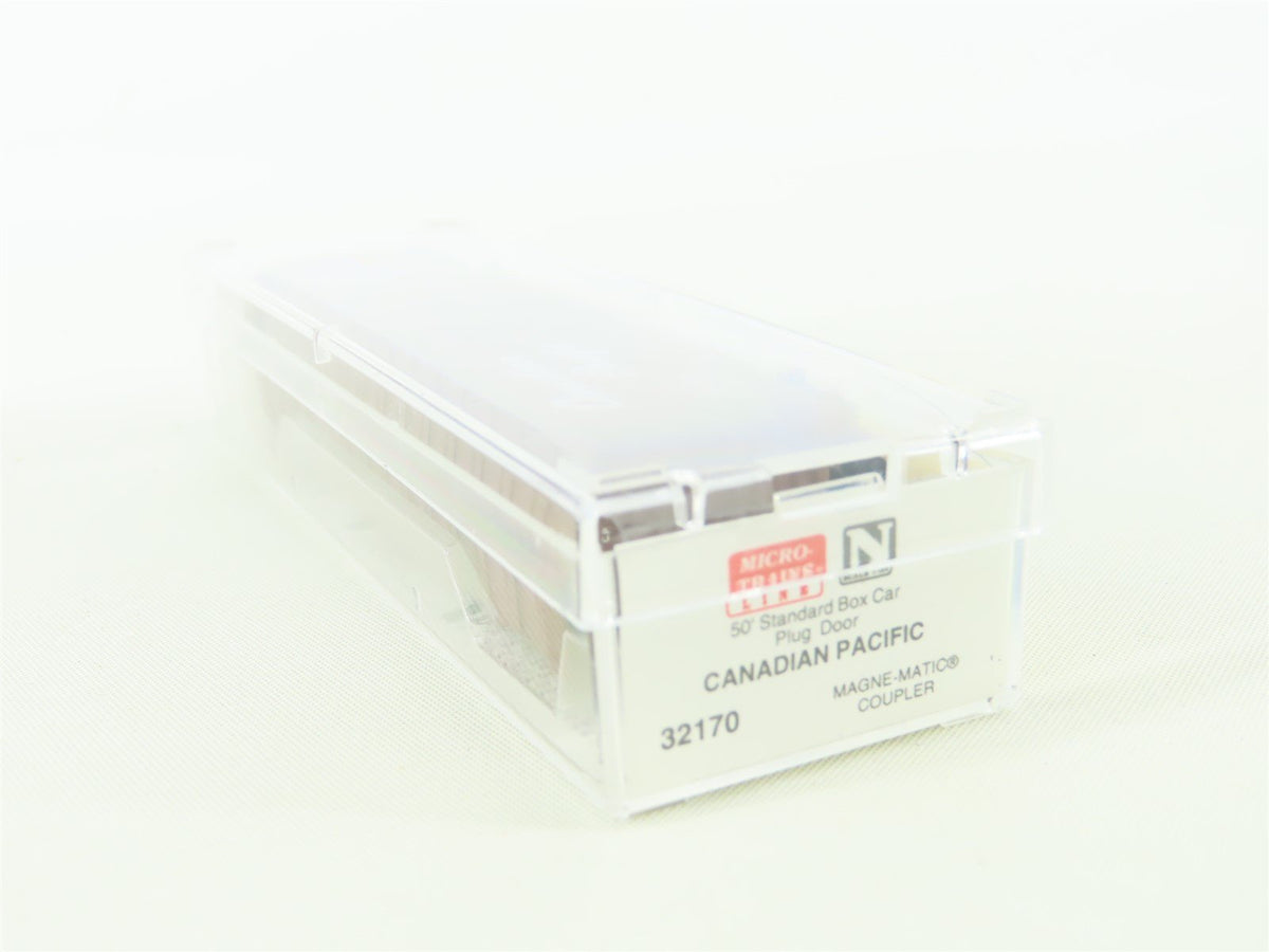N Scale Micro-Trains MTL 32170 CP Canadian Pacific 50&#39; Plug Door Box Car #80275