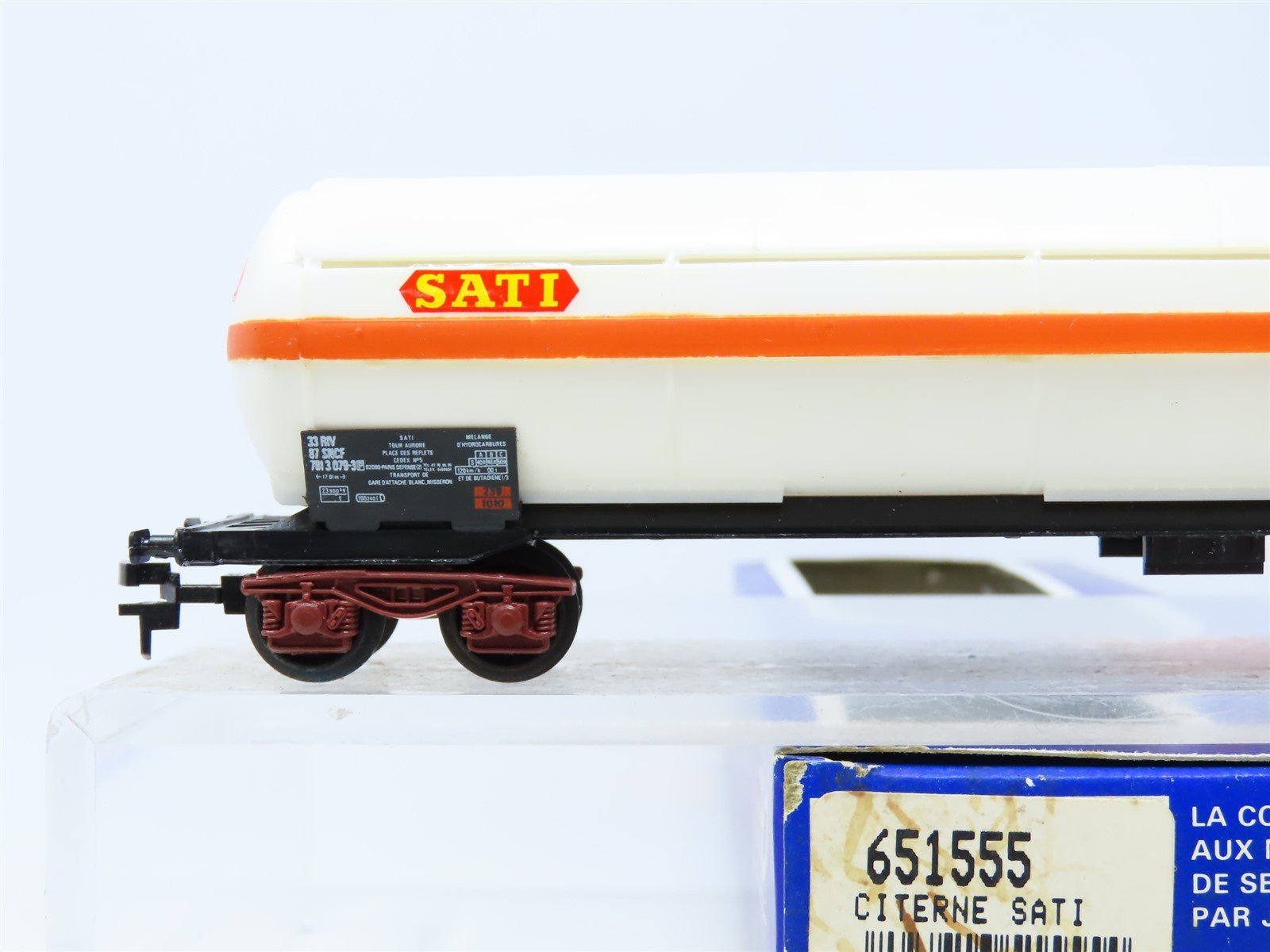 HO Scale Jouef 651555 SNCF French National SATI Tank Car #079-3P