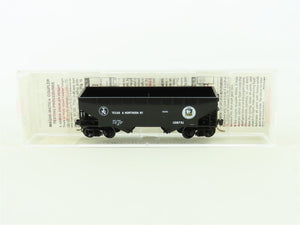 N Scale Micro-Trains MTL 55350 TN Texas & Northern RY 2-Bay Hopper #108751