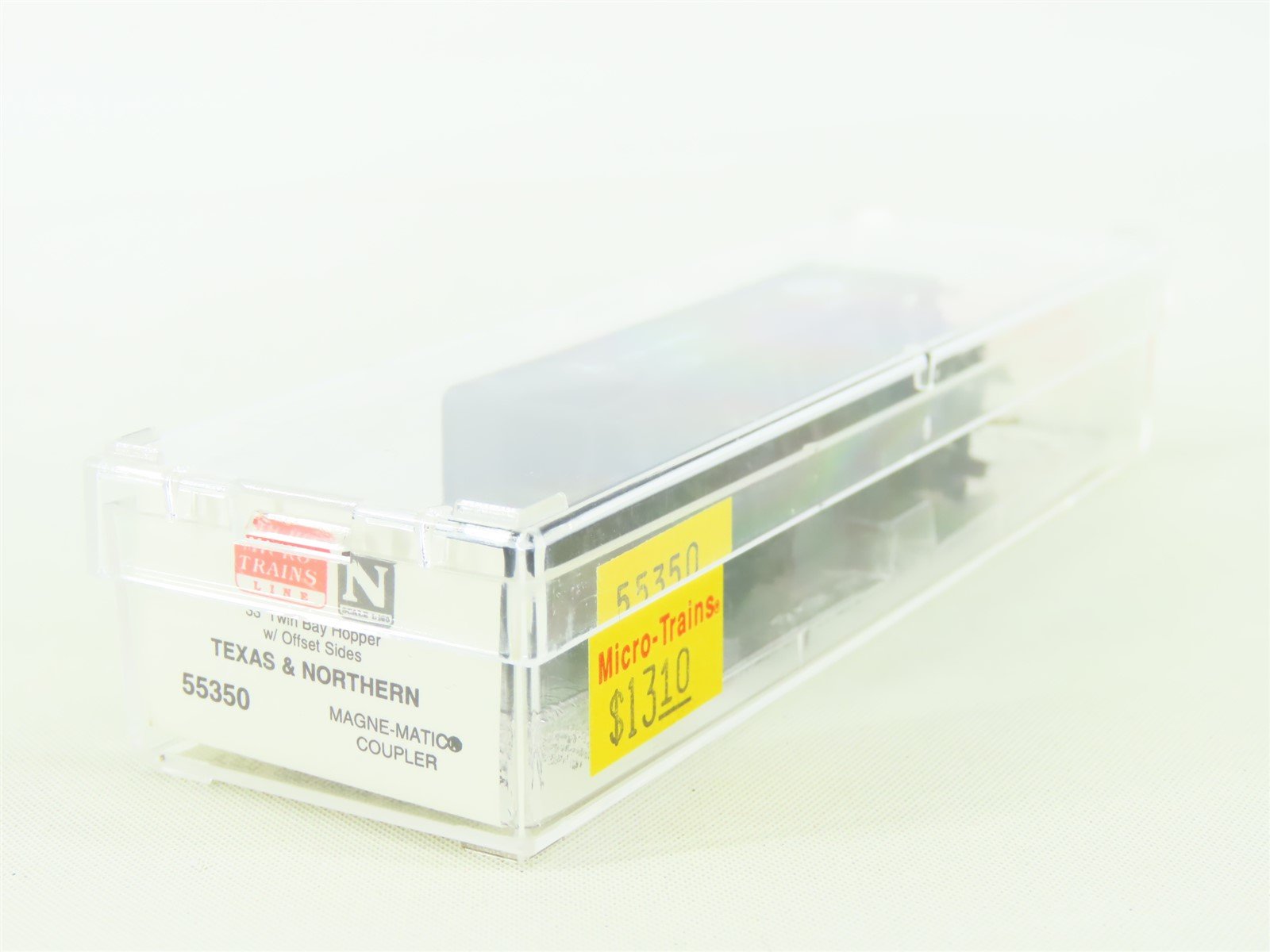 N Scale Micro-Trains MTL 55350 TN Texas & Northern RY 2-Bay Hopper #108751