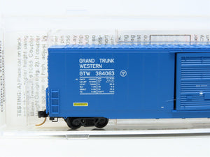 N Scale Micro-Trains MTL 104010 GTW Grand Trunk Western 60' Box Car #384063